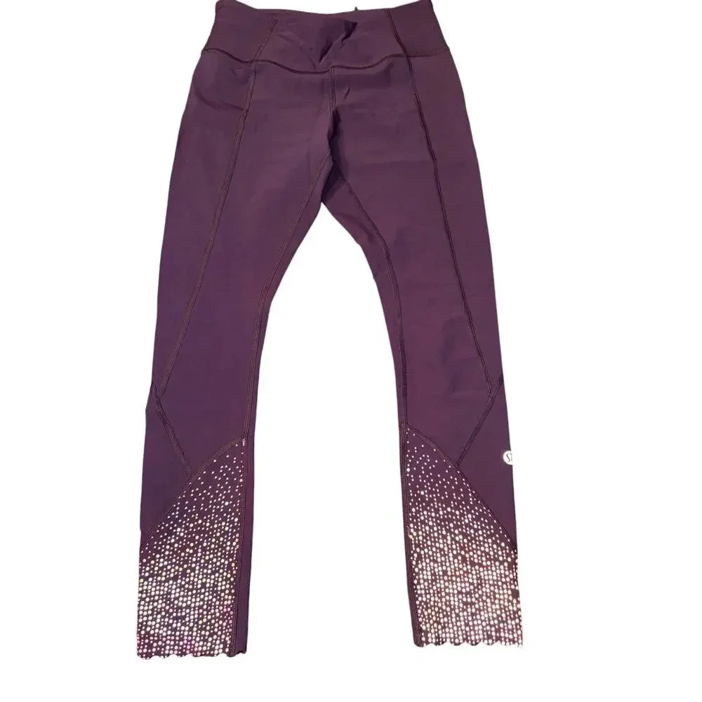 LULULEMON size 4 running leggings tights
